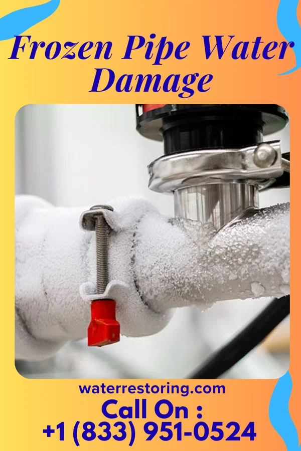 Frozen Pipe Water Damage in Harrah, OK